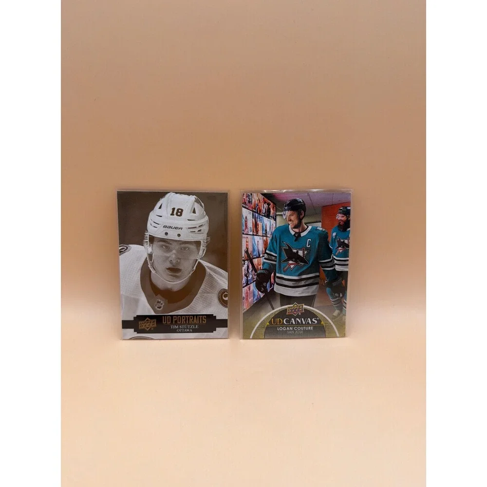 2021-22 Upper Deck Series 1 Hockey‎ Card Lot Young Guns Zegras Swayman Ovechkin